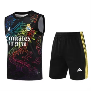 Ensemble shorts et gilet du Real Madrid 2024/25 - Noir