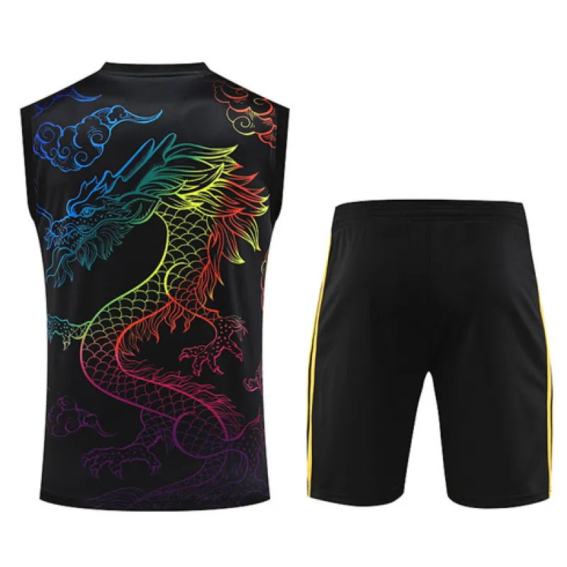 Ensemble shorts et gilet du Real Madrid 2024/25 - Noir