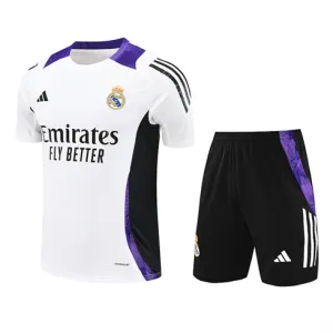 Real Madrid Trainingsjersey + Shorts 2024/25 - Weiß