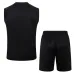 Real Madrid Shorts and Vest Set 2024/25 - Black