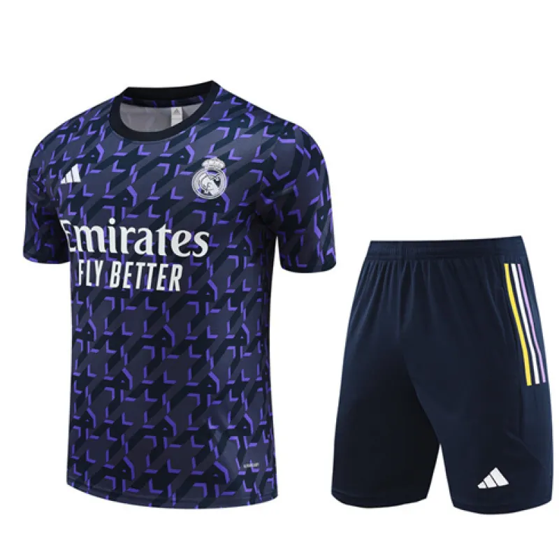 Maillot de formation pour enfants du Real Madrid 2024/25 - Bleu