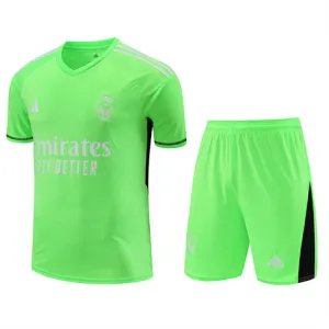 Real Madrid Torwart-Trainingsjersey + Shorts 2024/25 - Blau