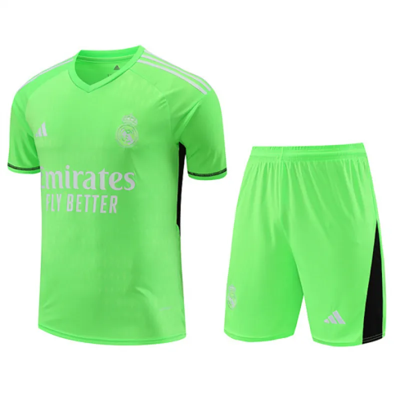 Real Madrid Torwart-Trainingsjersey + Shorts 2024/25 - Blau