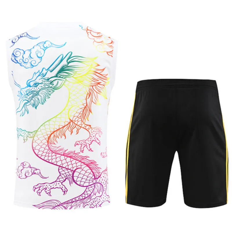 Real Madrid Shorts and Vest Set 2024/25 - White
