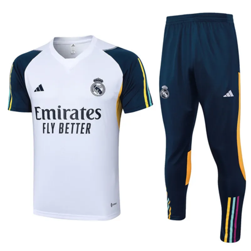 Real Madrid Training Jersey + Long Trousers 2024/25 - White