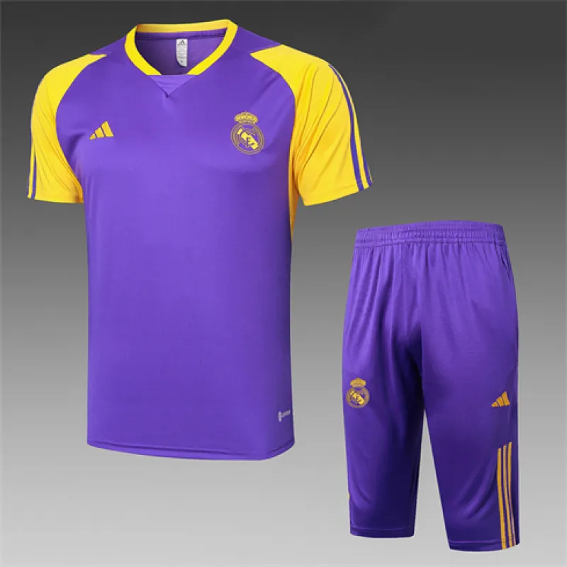 Real Madrid Training Jersey + Shorts 2024/25 - Purple