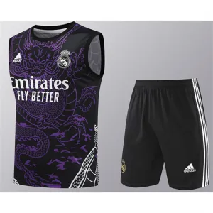 Ensemble shorts et gilet du Real Madrid 2024/25 - Noir