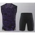 Set di bermuda e gilet del Real Madrid 2024/25 - Nero