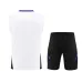 Ensemble de shorts et de gilet du Real Madrid 2024/25 - Blanc