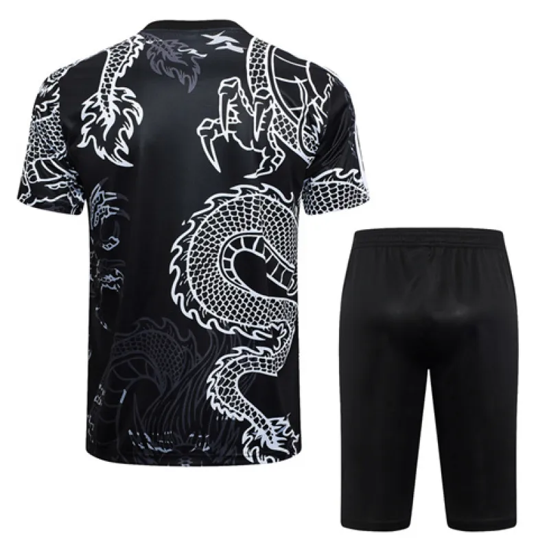 Maillot de formation+shorts du Real Madrid 2024/25 - Noir