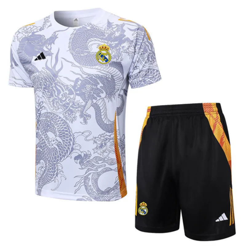 Real Madrid Training Jersey + Shorts 2024/25 - White