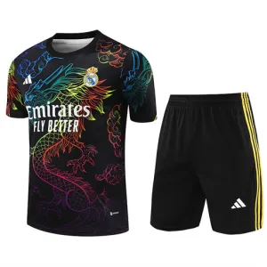 Real Madrid Trainingsjersey+Shorts 2024/25 - Schwarz