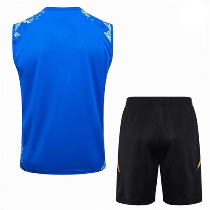 Set di shorts e gilet del Real Madrid 2024/25 - Blu