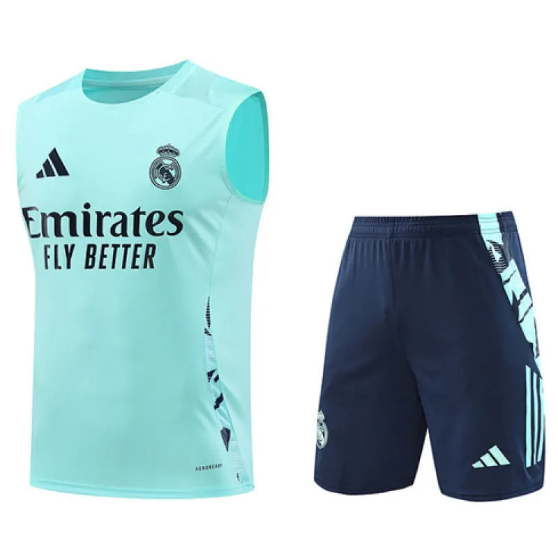 Set di shorts e gilet del Real Madrid 2024/25 - Blu