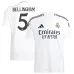 BELLINGHAM - Maillot domicile de Real Madrid 2024/25 - Blanc