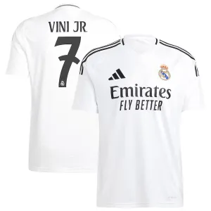 VINI JR - Maillot domicile de Real Madrid 2024/25 - Blanc