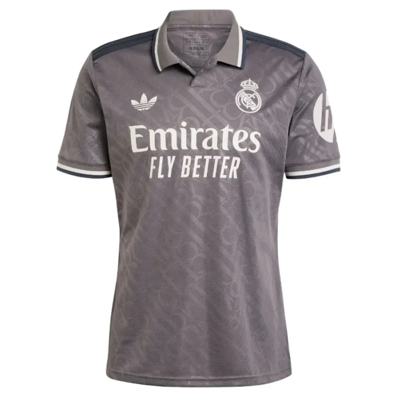 Mbappé Real Madrid 2024/25 Third Jersey - Grey