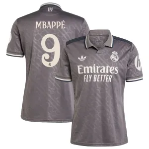 Mbappé - Troisième maillot de Real Madrid 2024/25 - Gris