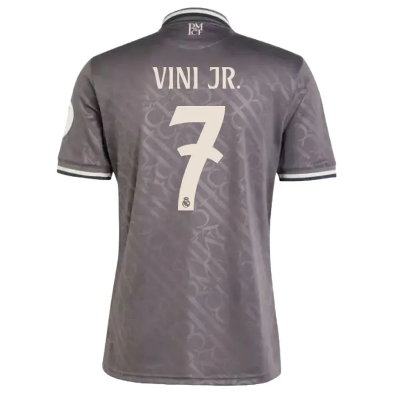 VINI JR - Kinder - Drittes Trikot - Set von Real Madrid 2024/25 - Grau