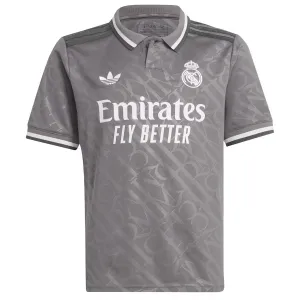 Real Madrid Kids' Third Jersey 2024/25 - Gray