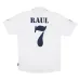 Raúl  Real Madrid Retro Jersey 2002/03 Home - White