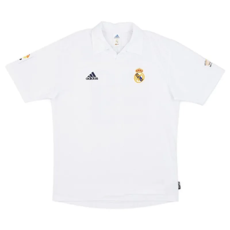 Maglia retro di Zidane  per il Real Madrid, casa 2002/03 - Bianca