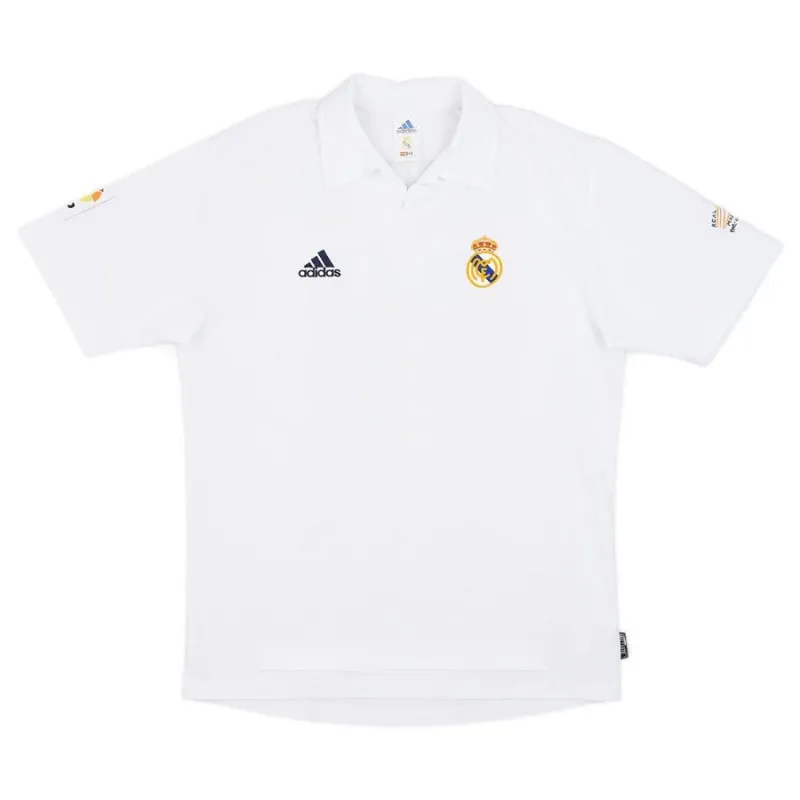Beckham Real Madrid Retro Jersey 2002/03 Home - White