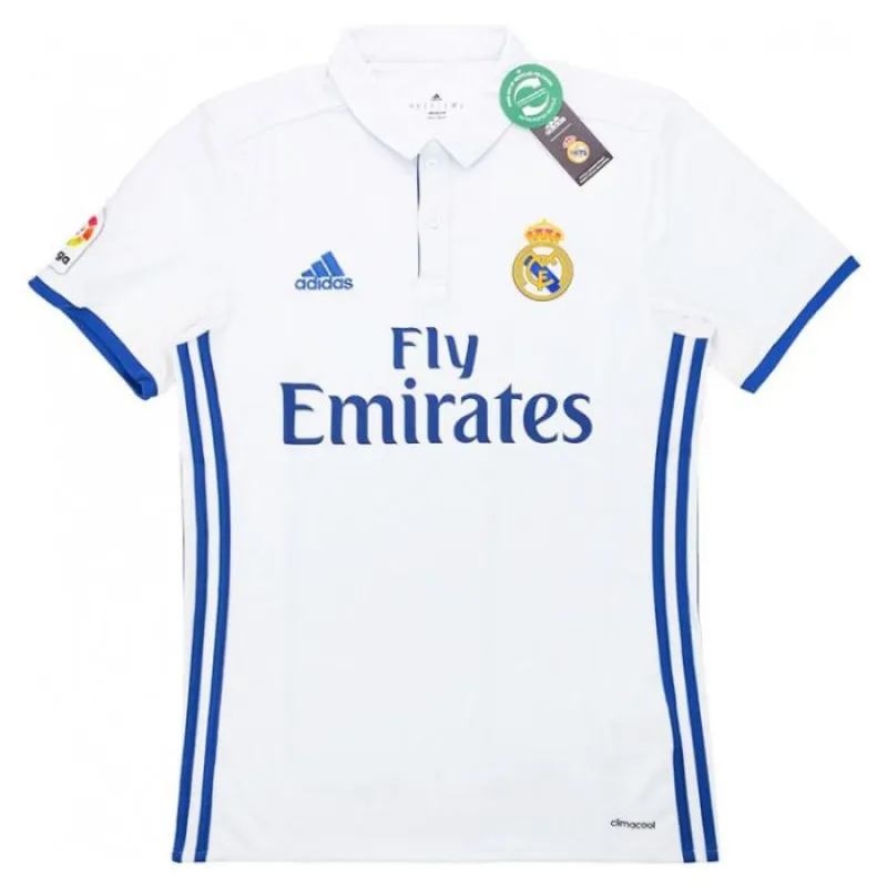 Cristiano  Ronaldo Real Madrid Retro Jersey 2016/17 Home - White