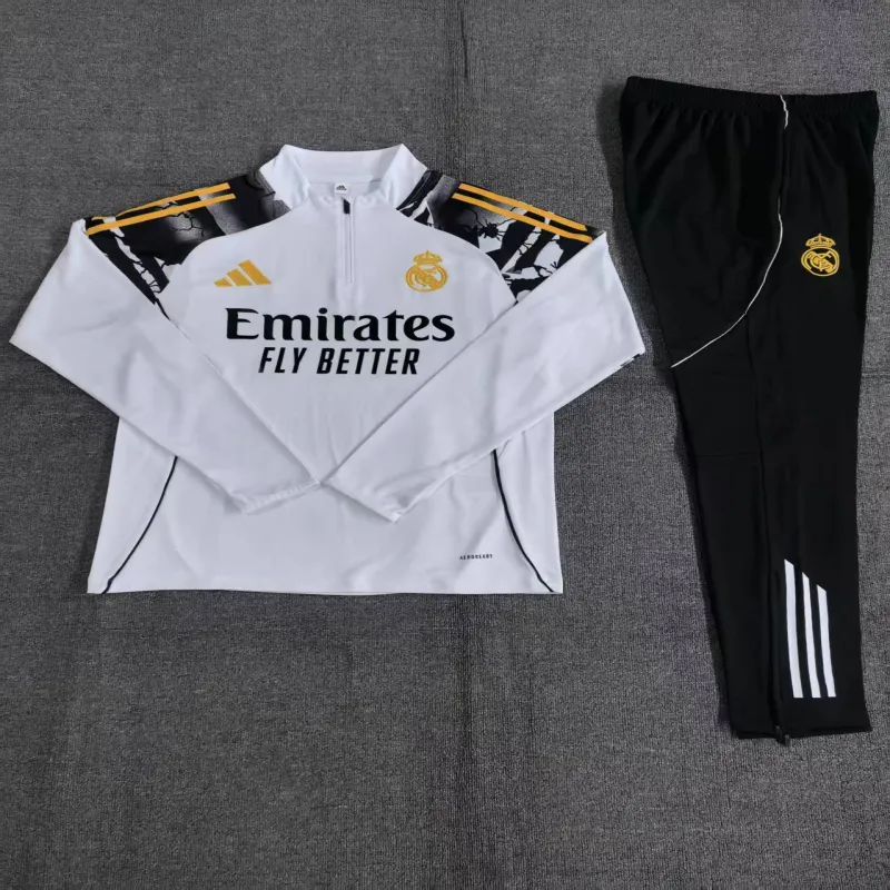 Real Madrid 2025/26 Kids Sports Set yellow