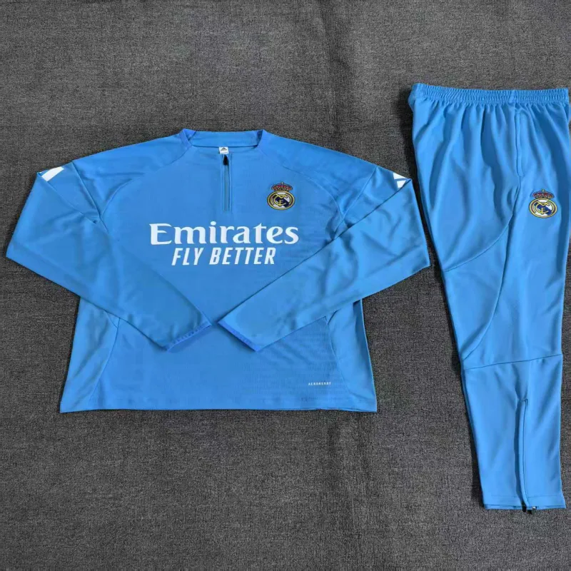 Real Madrid 2025/26 Kids Sports Set blue