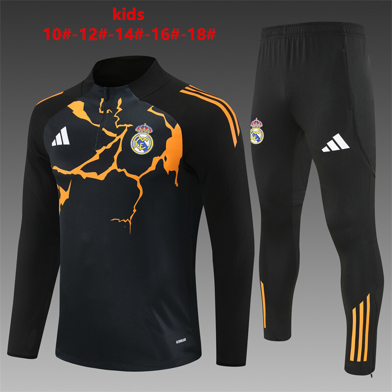 Real Madrid 2025/26 Kids Sports Set black