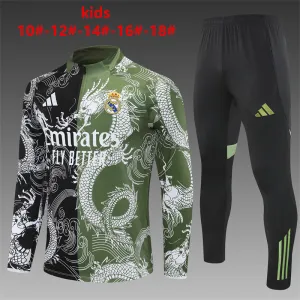 Real Madrid 2025/26 Kids Sports Set black green