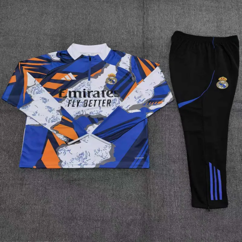 Real Madrid 2025/26 Set Sportivo Bambino bianco blu