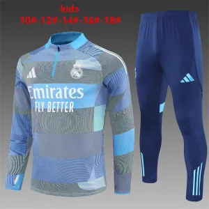Real Madrid 2025/26 Kids Sports Set blue