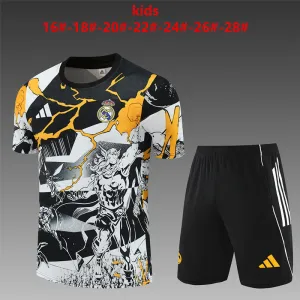 Real Madrid 2025/26 kids Marvel training kit black