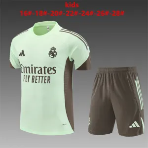 Real Madrid 2025/26 Kids Training Set light green
