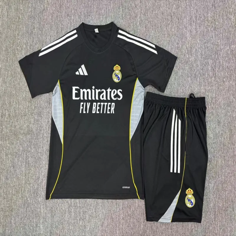 Real Madrid 2025/26 Kids Training Set black