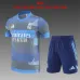 Real Madrid 2025/26 Kinder Trainingsanzug blau