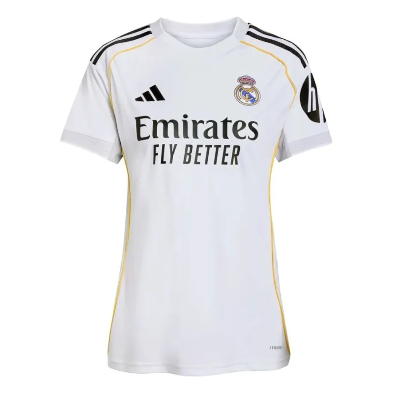 Maglia femminile di casa di Real Madrid 2025/26 - Bianca