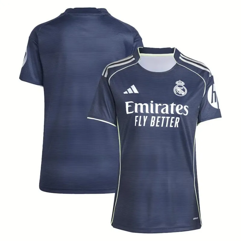 Real Madrid CF Women's 2025/26 Away Jersey - Blue