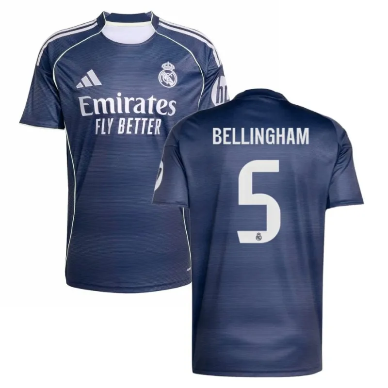 Real Madrid 2025/26 BELLINGHAM Away Jersey