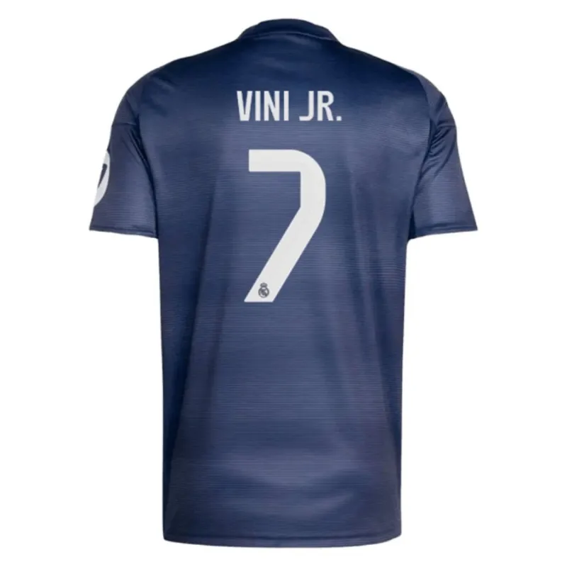 Real Madrid CF VINI JR 2025/26 Kids' Away Kit - Blue