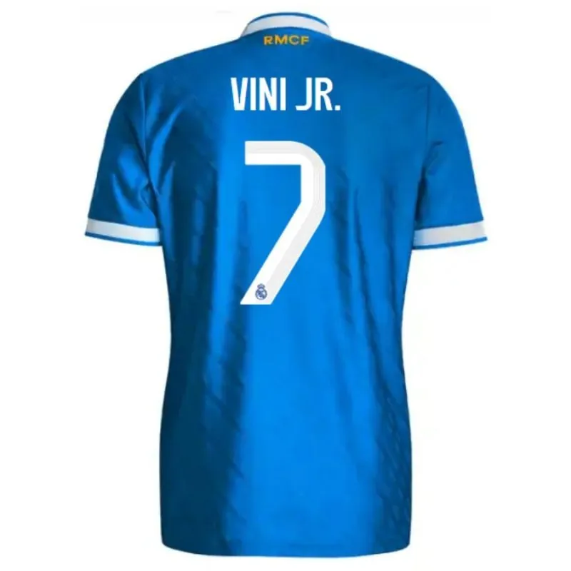 Real Madrid VINI JR 2025/26 Terzo Kit Bambino - Blu