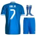 Real Madrid VINI JR 2025/26 Terzo Kit Bambino - Blu