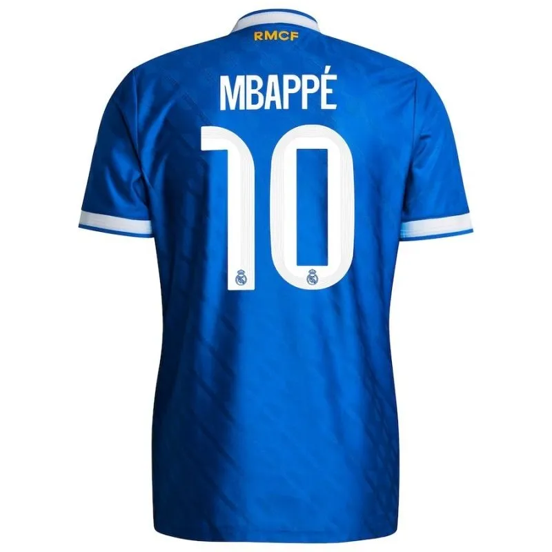 Real Madrid MBAPPÉ 2025/26 Troisième Kit Enfant - Bleu