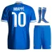 Real Madrid MBAPPÉ 2025/26 Troisième Kit Enfant - Bleu