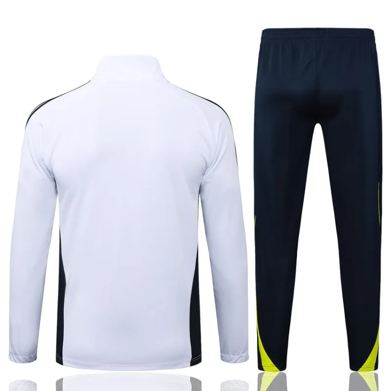 Real Madrid 2025/26 Sports Jacket - White/Black