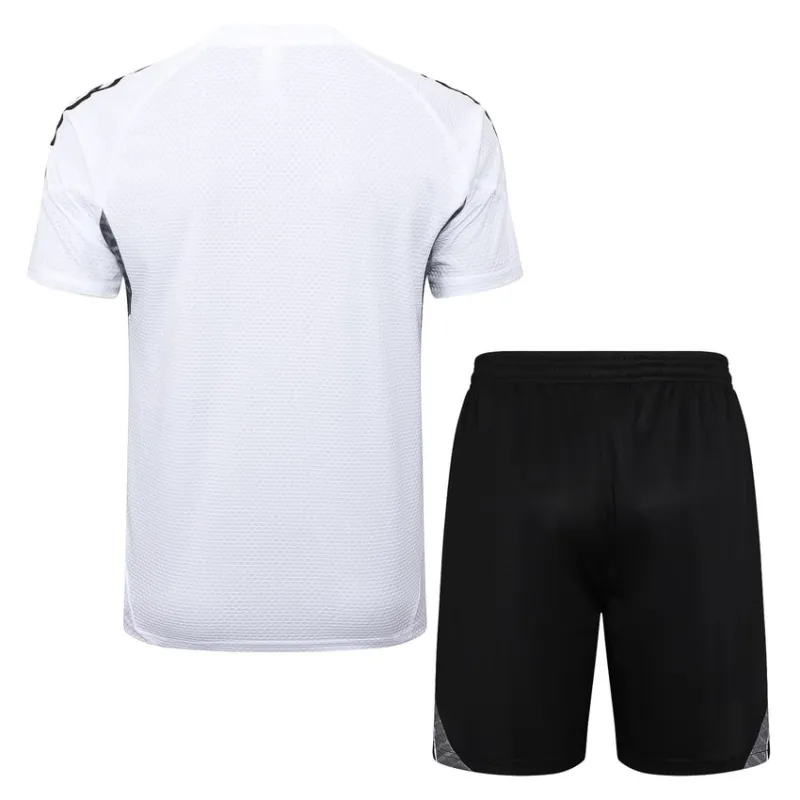Real Madrid 2025/26 Training Jersey + Shorts - White