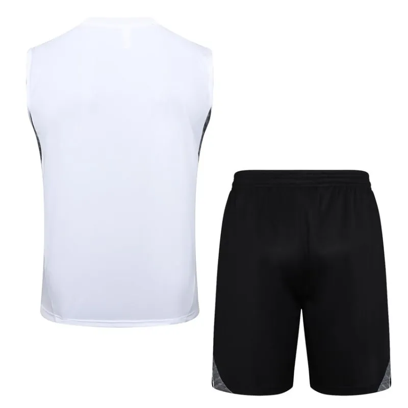 Ensemble Short et Débardeur Real Madrid 2025/26 - Blanc