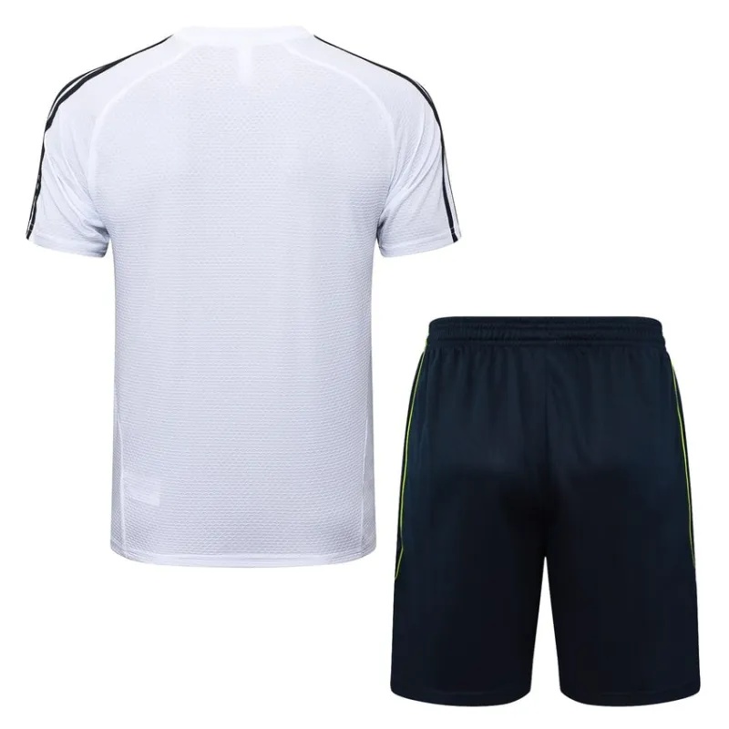 Maillot d'entraînement + Short Real Madrid 2025/26 - Blanc